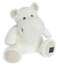 Hipopotam de pluș Hip' Chic Hippo Cocooning Histoire d’ Ours alb 40 cm de la 0 luni HO3091