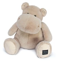 Hipopotam de pluș Hip' Cool Hippo Cocooning Histoire d’ Ours bej 40 cm de la 0 luni HO3094