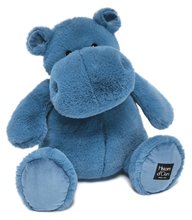 Hipopotam de pluș Hip' Blue Hippo Exotique Histoire d’ Ours albastru 40 cm de la 0 luni HO3110