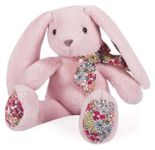 Iepuraș de pluș Bunny Tender Pink Copain Calin Histoire d’ Ours roz 25 cm în ambalaj cadou de la 0 luni HO3121