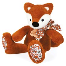 Plyšová líška Fox Copain Calin Histoire d’ Ours oranžová 25 cm v darčekovom balení od 0 mes