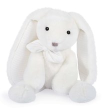 Iepuraș de pluș Bunny White Les Preppy Chics Histoire d’ Ours albă 40 cm în ambalaj cadou de la 0 luni HO3135
