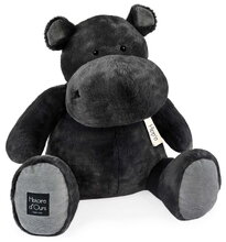 Plyšový hroch Hippo Anthracite Grey Histoire d’ Ours čierny 85 cm od 0 mes HO3208