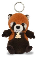 Plyšová kľúčenka panda červená The Soft Stretch Red Panda Key Ring Histoire d’ Ours hnedá 12 cm HO3291