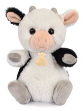 Plyšová kravička The Soft Stretch Cow Histoire d’ Ours čierno-biela 20 cm od 0 mes HO3298