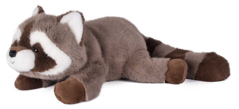 Plyšový medvedík čistotný s ťažkým bruškom Vasco Raccoon Les Explorateurs Histoire d’ Ours hnedý 32 cm od 0 mes HO3303