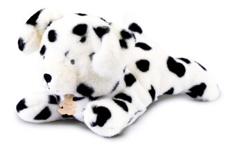 Plyšový psík dalmatín s ťažkým bruškom P'tit Relax Dalmatian Histoire d’ Ours čierno-biely 22 cm od 0 mes HO3321
