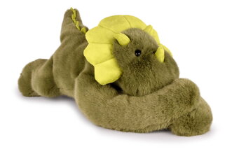 Plyšový dinosaurus na objímanie The Glue Pots Dino Histoire d’ Ours zelený 40 cm od 0 mes
