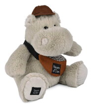 Plyšový hrošík s ľadvinkou Hello Brook! Hippo Histoire d’ Ours béžový 20 cm od 0 mes HO3379