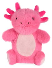 Plyšový axolotl na bábkové divadlo Axolotl Hand Puppet The Glue Pots Histoire d’ Ours ružový 24 cm od 0 mes HO3403