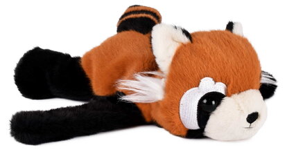 Plyšová panda červená na zápästie Red Panda Bracelet Slap The Glue Pots Histoire d’ Ours oranžová 25 cm od 24 mes HO3416