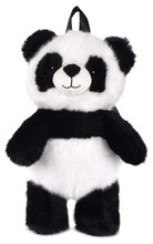 Plyšový batoh Panda Backpack The Glue Pots Histoire d’ Ours s popruhmi čierno-biely 28 cm od 24 mes HO3425