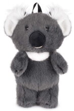 Plyšový batoh Koala Backpack The Glue Pots Histoire d’ Ours s popruhmi sivý 28 cm od 24 mes HO3428