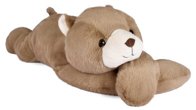 Plyšový medveď na objímanie Bear Weighted Plush Toy The Glue Pots Histoire d’ Ours hnedý 75 cm od 24 mes HO3430