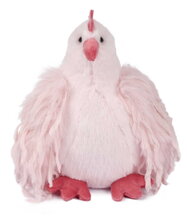 Plyšová sliepočka Pink Lady Plush Chicken Les Poulettes Histoire d’ Ours ružová 20 cm od 0 mes HO3445