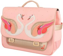 Servieta școlară It Bag Midi Pearly Swans Jeune Premier design ergonomic de lux 30*38 cm