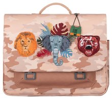 Školská aktovka It Bag Midi Wildlife Jeune Premier ergonomická luxusné prevedenie 30*38 cm