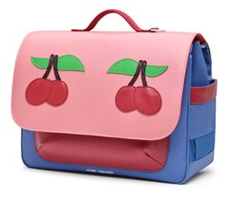 Iskolai aktatáska It Bag Midi Cherry Pink Jeune Premier ergonomikus luxus kivitel 30*38 cm