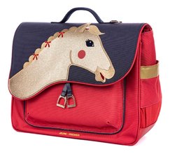 Iskolai aktatáska It Bag Midi Saddle Bag Jeune Premier ergonomikus luxus kivitel 30*38 cm