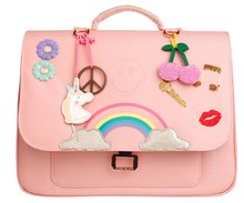 Servietă școlară It Bag Mini Lady Gadget Pink Jeune Premier design ergonomic de lux 27*32 cm