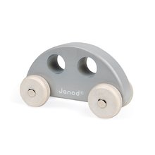 Drevené auto retro chrobák sivý Janod Cocoon J04413d7 