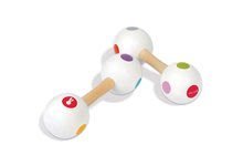 Drevené rumbagule Confetti Maracas Barbell Janod 1ks od 12-36 mesiacov