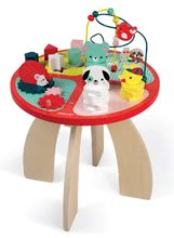 Drevený didaktický stôl Baby Forest Janod s funkciami od 12 mes