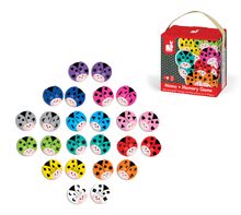 Dětská společenská hra pexeso Coccicolor Memo Game Janod 24 dílů od 2-6 let