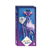 Kreatívna sada DIY Vyrob si sám Čarovný prútik Magická škola Wands to Make Magic School Atelier Janod 3 prútiky od 7 rokov J09136