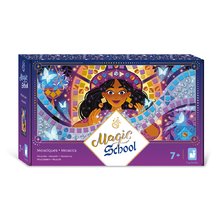 Midi kreatívna sada Mozaika Magická škola Mosaics Magic School Atelier Janod 3 obrázky od 7 rokov J09150