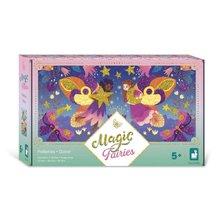 Midi Kreatívna sada Trblietky Magické víly Glitter Magic Fairies Atelier Janod 3 obrázky od 5 rokov J09171
