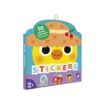 Veľké samolepky Jar Spring Big Stickers Janod 50 kusov od 18 mes J09187