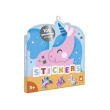 Samolepky Jednorožce Unicorns Stickers Janod 100 kusov J09190