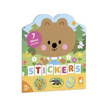 Kniha samolepiek Les The Forest Stickers Book Janod 7 predlôh od 18 mes J09200