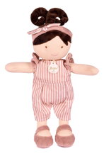 Bábika Opaline Pretty Jolijou 28 cm s hnedými vláskami v modrých šatách od 0 mes JJ6066