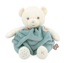 Plyšový medveď Bubble of Love Bear Green Plume Kaloo zelený 30 cm z jemného mäkkého materiálu v darčekovom balení od 0 mes K214001