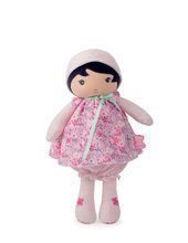 Bábika pre bábätká Fleur K Tendresse Kaloo v kvetinkových šatách z jemného textilu v darčekovom bale