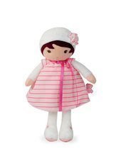 Bábika pre najmenších Rose K Tendresse Kaloo v pásikavých šatách z jemného textilu v darčekovom bale