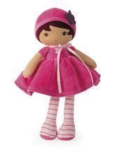 Bábika pre bábätká Emma K Tendresse Kaloo 32 cm v ružových šatách z jemného textilu v darčekovom bal