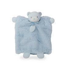Plyšový medvídek loutkové divadlo Perle-Doudou Bear Kaloo 20 cm v dárkovém balení pro nejmenší modrý
