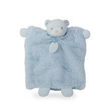 Plyšový medvedík bábkové divadlo Perle-Doudou Bear Kaloo 20 cm v darčekovom balení pre najmenších modrý