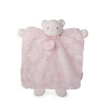 Plyšový medvídek loutkové divadlo Perle-Doudou Bear Kaloo 20 cm v dárkovém balení pro nejmenší růžový