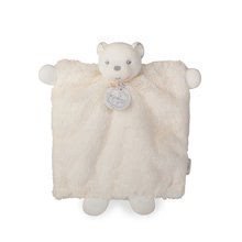 Plyšový medvedík bábkové divadlo Perle-Doudou Bear Kaloo 20 cm v darčekovom balení pre najmenších krémový