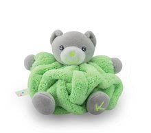 Plyšový medvídek Plume-Mini Neon Kaloo 12 cm pro nejmenší zelený