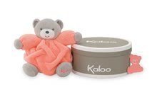 Plyšový medvěd Chubby Neon Kaloo 18 cm v dárkovém balení pro nejmenší oranžový