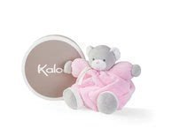 Plyšový medvídek Plume Chubby Kaloo 25 cm v dárkovém balení pro nejmenší děti růžový
