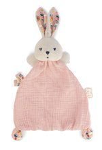 Iepuraș textil pentru alint Coquelicot Rabbit Poppy Doudou K'doux Kaloo roz 20 cm din material moale de la 0 luni