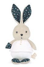 Handrová bábika zajačik Nature Rabbit Doll K'doux Kaloo biely 25 cm z jemného materiálu od 0 mes K969954