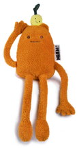 Plyšová príšerka s citrónom John Lemon MIAM! Doudou et Compagnie oranžová 40 cm od 0 mes KI4622