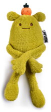Plyšová príšerka s pomarančom Laurent Jade MIAM! Doudou et Compagnie zelená 40 cm od 0 mes KI4631